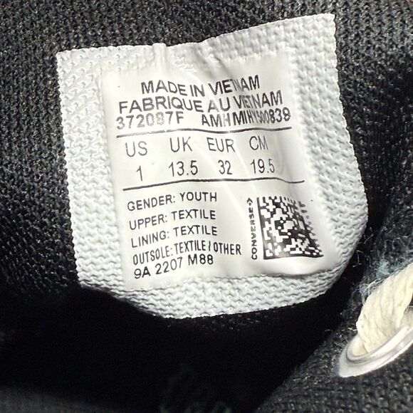 Converse All Star Hi top Chucks Youth Size 1 blue black camo casual school - Picture 6 of 7